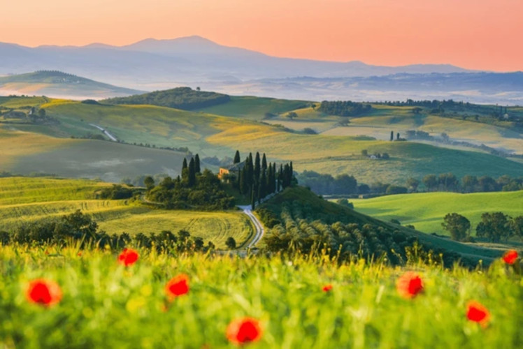 Iconic Countryside and Rolling Hills